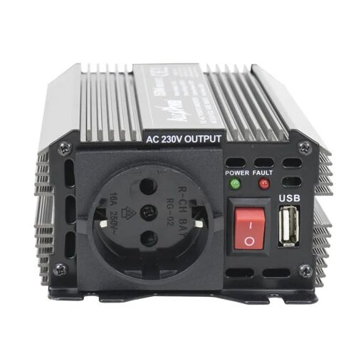 Onduleur AlcaPower by President 150 W, 12 V-230 V, onde sinusoïdale modifiée, port USB