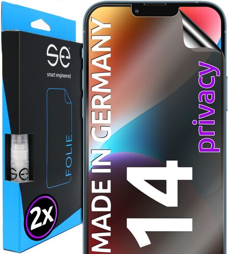 Smart Engineered SE0-F0112-0272-22-M écran et protection arrière de téléphones portables Protection d'écran transparent Apple 2 pièces pour Apple iPhone 14