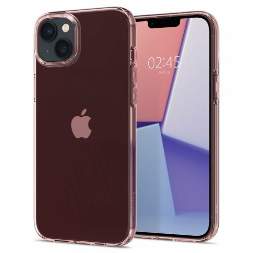 Spigen Crystal Flex coque pour téléphone 6.7" Housse Rose pour Apple iPhone 15 Plus