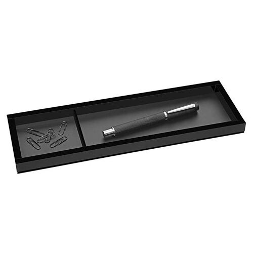 Wedo 631601 bac de rangement de bureau Acrylique Noir