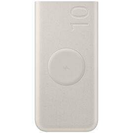 Samsung Eb-U2510xuegww Banque D'alimentation Électrique 10000 Mah Recharge Sans Fil Beige