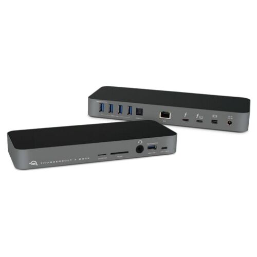 OWC OWCTB3DK14PSGG station d'accueil Avec fil Thunderbolt 3 Gris