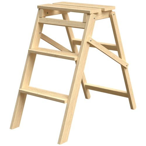 Colombo New Scal Woody 3 Echelle pliante Bois