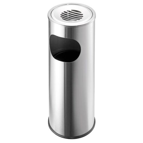 Helit H2516000 cendrier Rond Acier inoxydable