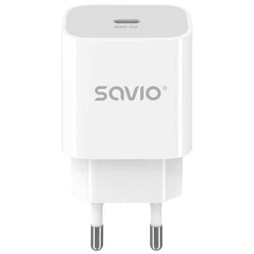 Savio SAVLA-09 chargeur d'appareils mobiles Universel Blanc Secteur Extérieure