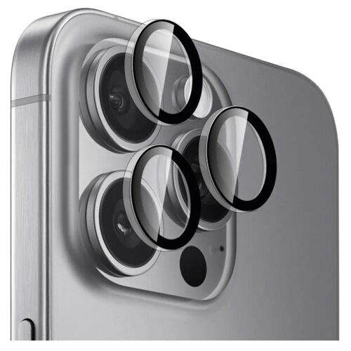 PURO PUSDGLPIPHONE16PTR écran et protection arrière de téléphones portables Protecteur d'objectif caméra Apple 3 pièces pour Apple iPhone 16 Pro, iPhone 16 Pro Max