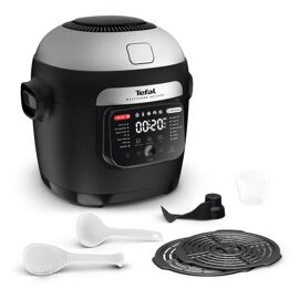Tefal Multicook Actifry MY741CF0 appareil multi-cuissons 6 L 1334 W Noir et Acier inoxydable