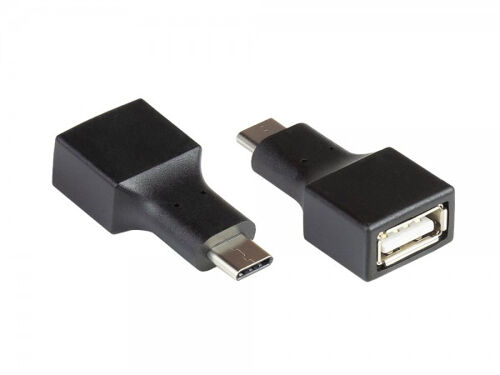Alcasa USB-AD201 changeur de genre de câble USB C USB A Noir