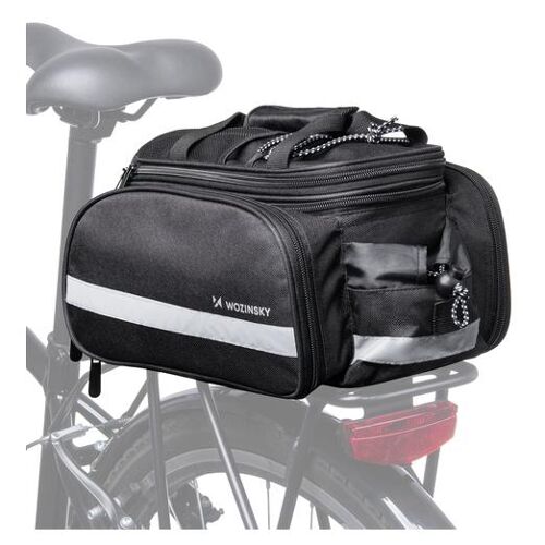 Wozinsky Wbb36bk Selle Sacoche Pour Bicyclette 21 L Polyester Noir