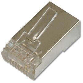 Digitus Fiche modulaire CAT 6 pour câble rond, blindée, 100 pcs.