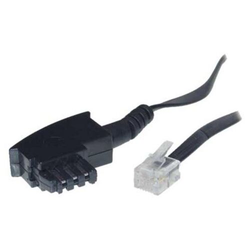 S/CONN maximum connectivity 70093- câble de téléphone 3 m Noir