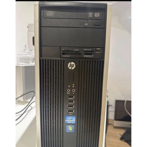 PC HP Compaq 6200 Pro i3-2120 2ème Gen 8Go RAM SSD 128Go + 250Go Rapide