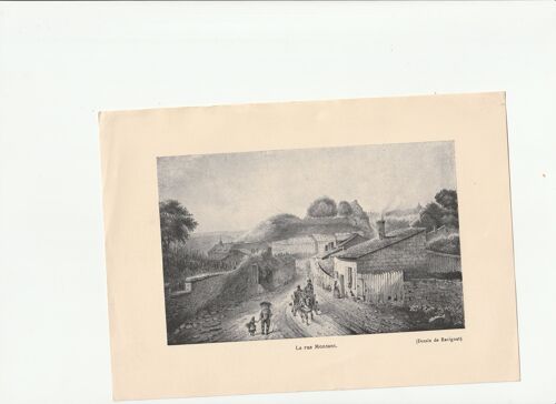 Image ,Litho Bar Le Duc La Rue Montan T. Par Ravignat