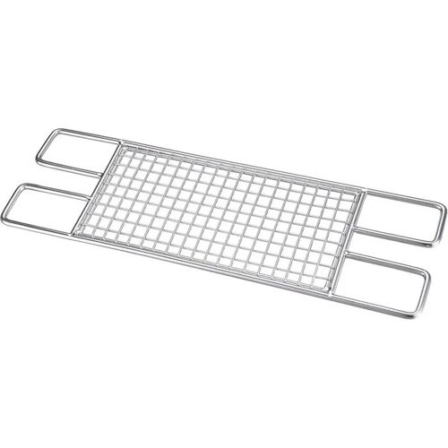 Grille de Barbecue - Foyers et braséros - Inox 304 - 40x13 cm - Charge 10 kg