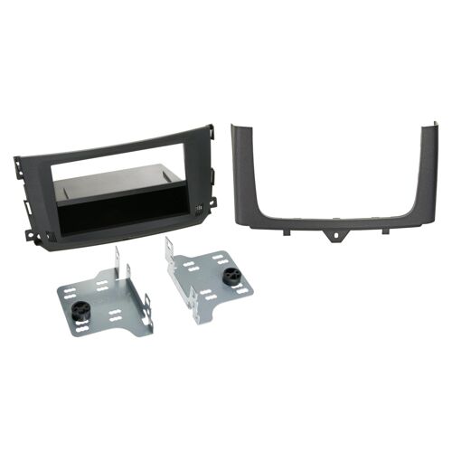 Support Autoradio 2din Avec Rangement Pour Smart Fortwo Oem Sat Nav
