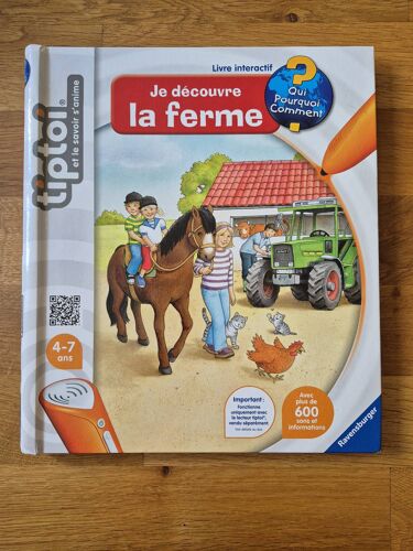 Je Découvre La Ferme, Livre Tip Toi