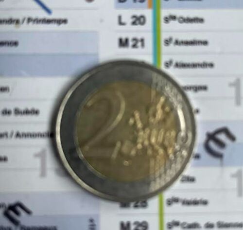 Pièce De 2 Euros Rodin