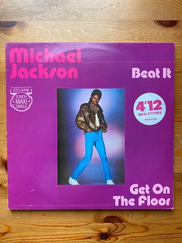 Michael Jackson "Beat It" - Maxi 45 Tours