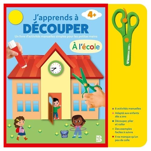 A L'école - Avec 1 Paire De Ciseau