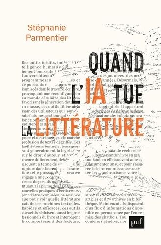 Quand L'ia Tue La Littérature