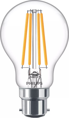 Philips Ampoule Transparente À Filament 100 W A60 B22
