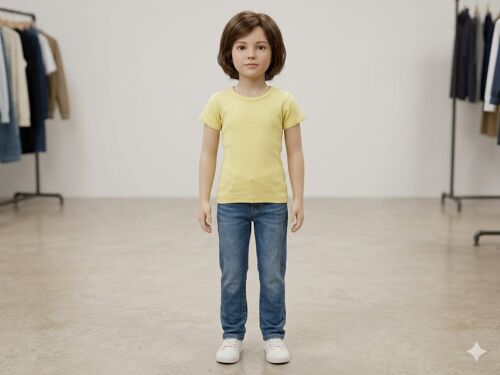 T-Shirt Vert Anis 6/8 Ans Mot De Passe