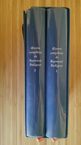 Raymond Radiguet - Oeuvres Complètes - Complet En 2 Volumes Sous Étui Ajouré À Ruban. N° 38 Sur 4000 - Club Des Libraires De France - Les Libraires Associés 10 Avril 1959