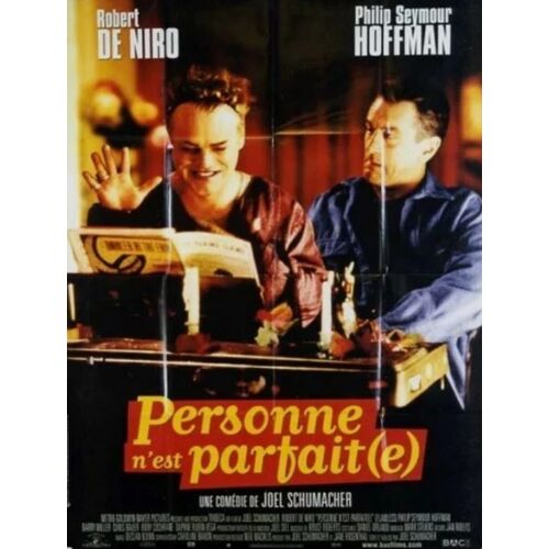 Personne N'est Parfait(E) / Flawless - Affiche Originale De Cinéma - Format 120x160 Cm - Un Film De Joel Schumacher Avec Robert De Niro, Philip Seymour Hoffman, Barry Miller, Christopher Bauer  - 1999