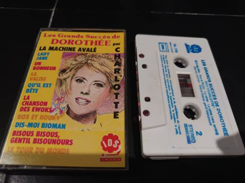 Dorothée Album Cover Les Grands Succès Par Charlotte Cassette K7  Audio L