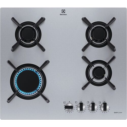 Electrolux KGU643723Z Acier inoxydable Intégré 60 cm Gaz 4 zones