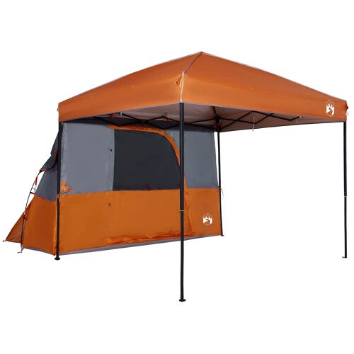 Vidaxl Ensemble De Tentes De Camping 2 Pcs Orange Taffetas Et Tissu