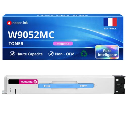 Toner compatible pour imprimantes Pour HP W9052MC Jaune 52000 Pages NOPAN-INK
