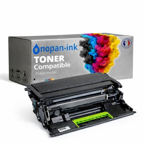 Tambour compatible pour Lexmark 58D0Z0E Noir 150 000 Pages NOPAN-INK
