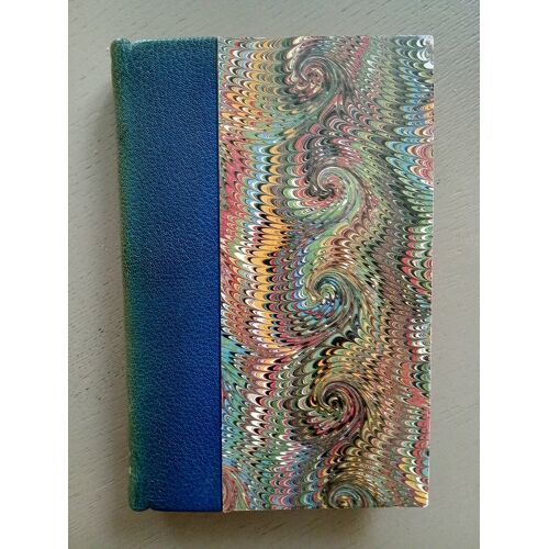 George Sand - La Mare Au Diable (Ed.Gründ 1937) Demi-Chagrin Bleu À Coins Monogrammée