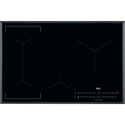 AEG IKK84443FB Noir Intégré 80 cm Plaque avec zone à induction 4 zones