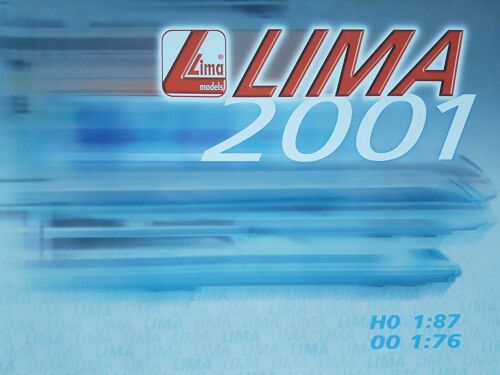 Catalogue Trains Lima Models 2001 - Multilingue H0 1:87 00 1:76 / Multilingue : Français - Italien - Allemand - Anglais-Lima