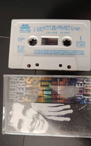 Cassette K7  Audio Album Julien Clerc Fais-Moi Une Place 1990 France