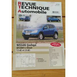 Revue Technique Automobile Nissan Qashqaï (01/2007>) Diesel 1,5 Dci Et 2.0 Dci 09-2010 - N°B741
