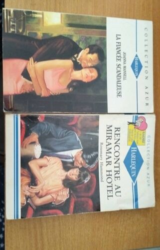 2 Livres Harlequin Collection Azur