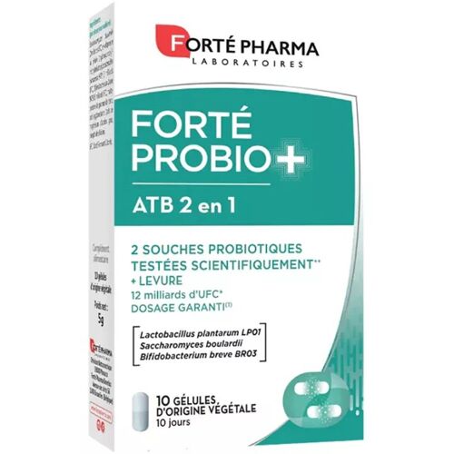 Forté Pharma Forté Probio+ Atb 2 En 1 10 Gélules 