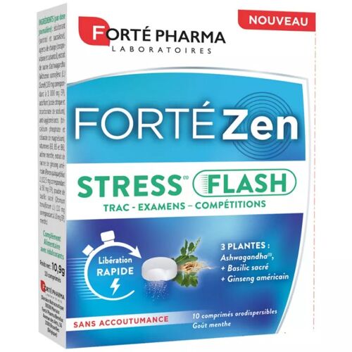 Fortezen Stress Flash 10 Comprimés Orodispersibles 