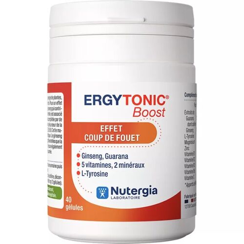 Nutergia Ergytonic Boost Coup De Fouet 40 Gélules 