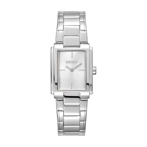 Montre Femme Dkny Everyday Dk1l121m0045 - Acier Inoxydable Argenté Avec Boîtier Rectangulaire Et Cadran Blanc