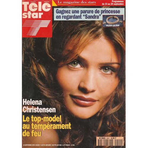 Télé Star N°990 1995 Helena Christensen/Jean Pierre Kalfon/Jodie Foster/Olivier Carreras/Nicole Kidman/Pascal Greggory/Bigard/Veronika Loubry