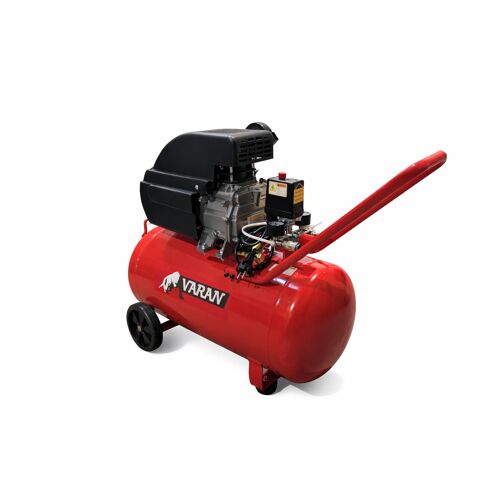 Varan Motors - ZBM50 Compresseur d'air 50 litres 2CV 1500W 2800rpm 192 l/min 8 bars
