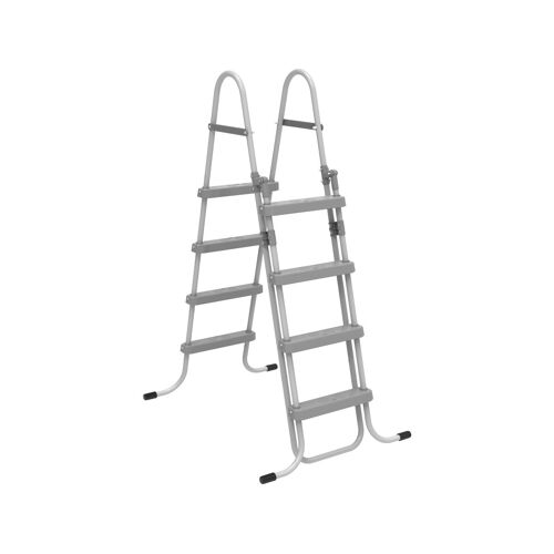 Escalier de piscine avec système de sécurité enfant "Milo" - Gris