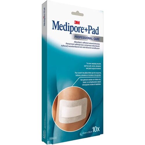 Medipore + Pad Pansements Adhésifs Stériles 