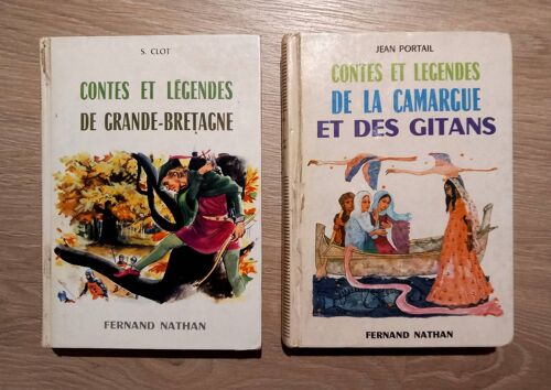 Lot 2 Contes Et Légendes : Grande Bretagne + Camargue Et Gitans