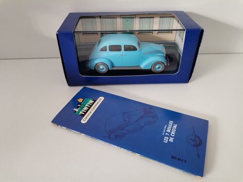 Le Taxi Ford Des 7 Boules De Cristal Tintin Moulinsart 1/43 Neuf-Moulinsart