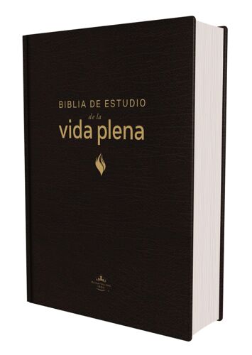 Rvr60, Biblia De Estudio De La Vida Plena, Edición Clásica, Tapa Dura, Palabras De Jesús En Rojo, Comfort Print